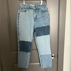 Patchwork jeans